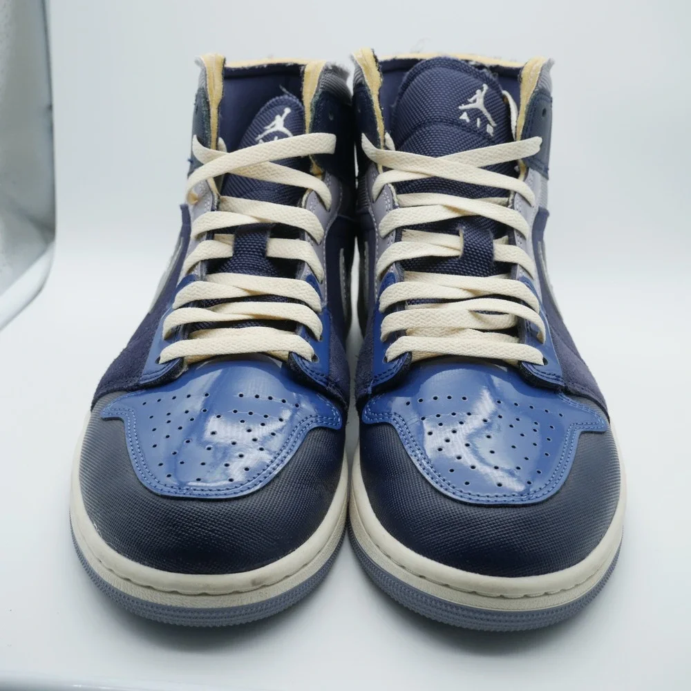 Jordan 1 Mid Se Craft Obsidian French Blue Ashen Slate White DR8868-400 Mens 11